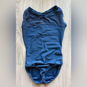 Label Mesh Keyhole Leotard